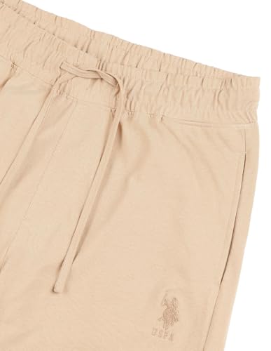 Image of U.S. Polo ASSN. Mens. OJ007 Solid Cotton Lounge Joggers