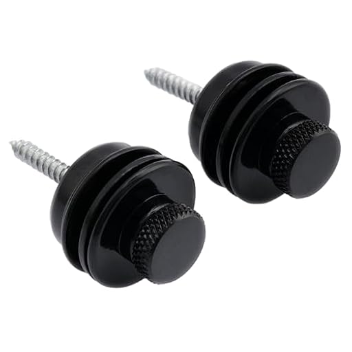 Musiclily Metálico Cabeza Plana Strap Locks Enganche de Correa Seguridad Bloqueo para Guitarra Eléctrica Acústica o Bajo,Negro (2 Piezas) | Ya disponible en tu tienda friki favorita! En mundofriki.es!