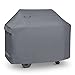 Unicook BBQ Cover, Heavy Duty Waterproof Outdoor Barbecue Gas Grill Cover, Resistant Oxford Fabric, Compatible for Weber Char-Broil Outback Barbecues and More, 140 x 58 x 107 cm/55 inch Length, Grey