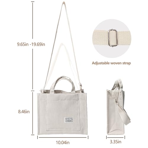 Solid color crossbody corduroy small square bag, travel shoulder bag, work commuter bag2