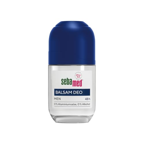 Sebamed Deo Roll-On Balsam Deo for Men 50 ml mit 48 Stunden Wirkung ohne Aluminiumsalze ohne Alkohol effektive Wirkformel mit Zink-Komplex