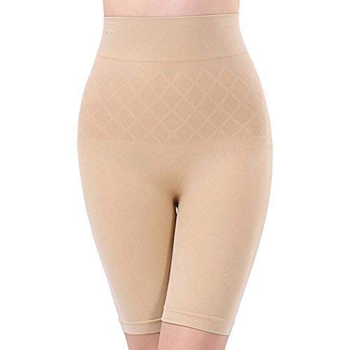 Nano Edge Shapewear- Women?s Blended High Waist Tummy & Thigh, Slim n Lift Body Shaper (Best Fits Upto 32 to 36 Waist Size) Fits Upto- XL, XXL (Skin) Pack of 1