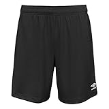 Umbro unisex adult Field Shorts, Black, X-Large US