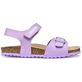 Geox J Adriel Girl C, Sandalias Niñas, Dk Lilac, 35 EU