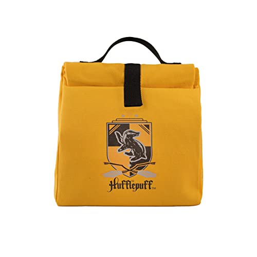 Harry Potter 26254 Food Holder-Hufflepuff Thermal BAG-4895205608337 Lunch Boxes, Does not Apply, Multicoloured