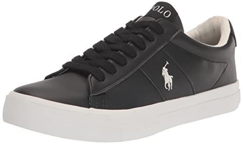 POLO RALPH LAUREN Boy's Sayer Black Smooth/Paprwh Pp Sneaker