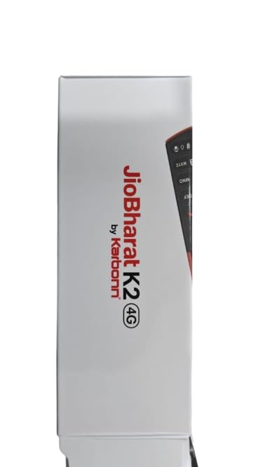 Image of Jio Bharat Karbonn K2 Locked with Jio Only - Black Red