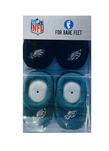 Image of FBF - NFL Team Logo & Colors Infant Bootie Socks 0-12 Months - 2 Pack