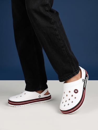 Image of Hoppa Trio Clogs for Men, Extra Soft EVA Moulded Slip-On Clogs | Lightweight, Cushioned, Water-Resistant & Non-Slip | Everyday Casual Footwear