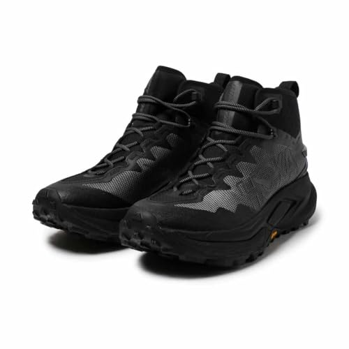 Hoka Men's Mafate Hike Sneaker, Black/Asteroid, 10.5