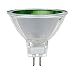 Sunlite 50MR16/NSP/12V/G 50-Watt Halogen MR16 GU5.3 Based Mini Reflector Bulb, Green