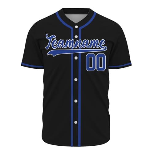 Customized Classic Baseball Jersey for Men Women Custom Classic Baseball Jersey with Logo Button Down Teams Shirts miniatura 2