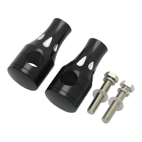 Réhausseurs de guidon moto 25 mm pour une position de conduite droite et confortable