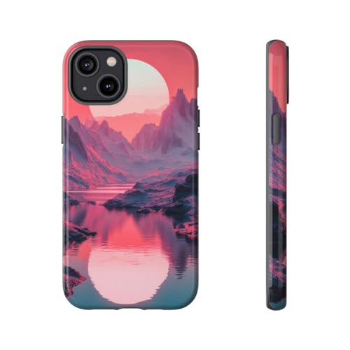 Coque rigide iPhone 14 Plus élégante résoud le problème des rayures rose