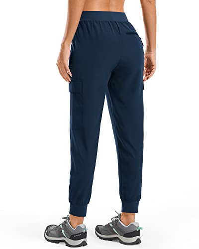 Stelle Hiking Cargo Joggers For Women Lightweight Quick Dry Upf 50 With Zipper Pockets Pants For Outdoor Workout（Ny-26,M） #TOP2