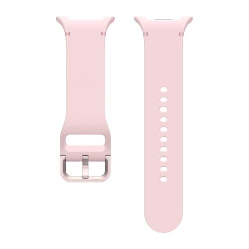 Image of Samsung Galaxy Watch 8 Series Sport Band, Rubber, Dynamic Lug System, Flexible Fit, Breathable, Compatible with Galaxy Watch 8 and Watch 8 Classic, S /M Pink
