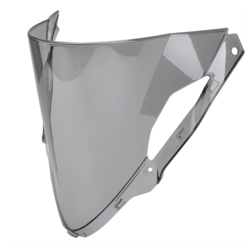 Extension Pare-brise pour ZX 6R 2024-2026 : Déflecteur d'Air Moto Avant Gris