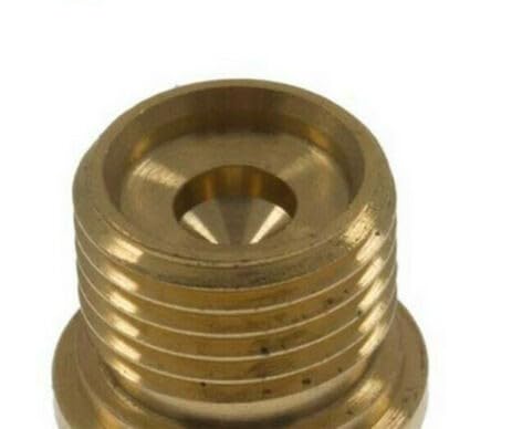 PARTSDEPOT Genuine AR Check Valve Cap Compatible with Annovi Reverberi RMV, SRMV, RMW and SRMW Pumps Between 2800 and 3000 PSI