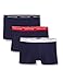 Produktbild Tommy Hilfiger Herren 3p Trunk Shorts, Multi / Peacoat, L