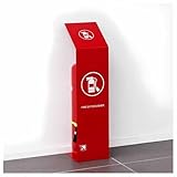 2. Diseño elegante y seguro: Este soporte para extintor presenta un acabado liso y un interior espacioso, con capacidad para un extintor de forma segura. Su diseño moderno se integra a la perfección en hogares, oficinas y espacios comerciales, garantizando un fácil acceso y mejorando la seguridad. Perfecto para quienes buscan un ambiente elegante y funcional sin comprometer la seguridad.