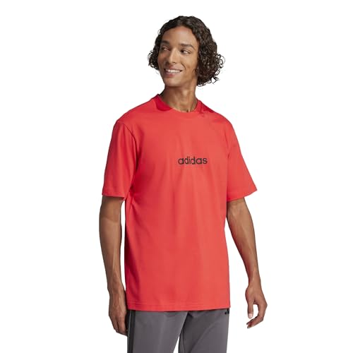 Image of adidas Mens T-Shirts | M LIN SJ T | Grey |