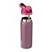 Owala FreeSip Insulated Stainless Steel Water Bottle with Straw, BPA-Free Sports Water Bottle, Great for Travel, 32 Oz, Crown Jewel