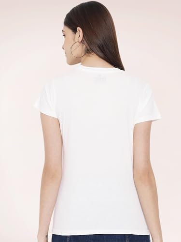 Image of Preneum Women's Cotton Regular Fit Graphic Stylish Printed Short Sleeves Casual T-Shirt || Trend & Style (Pack 3)