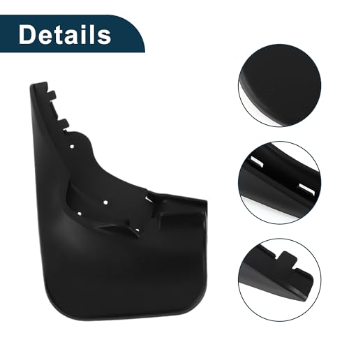 Image of Mud Flaps Splash Guards for Volkswagen Sharan 2004-2007 W /Mount Accessories Mud Guards Front and Rear 1 Set