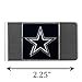 NFL Siskiyou Sports Mens Dallas Cowboys Steel Money Clip One Size Team Color