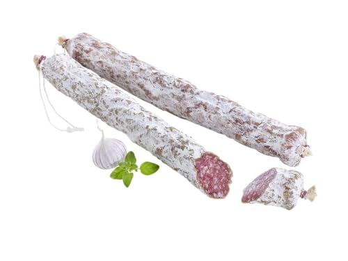 Almgourmet - luftgetrocknete Salami aus Italien - 3 Stück je 170g - leicht...