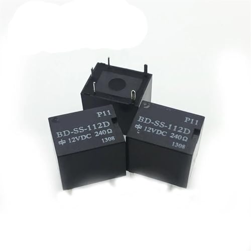 Relé de ventana de coche 12V BD-SS-112D con bobina de 240 ohms de alta durabilidad