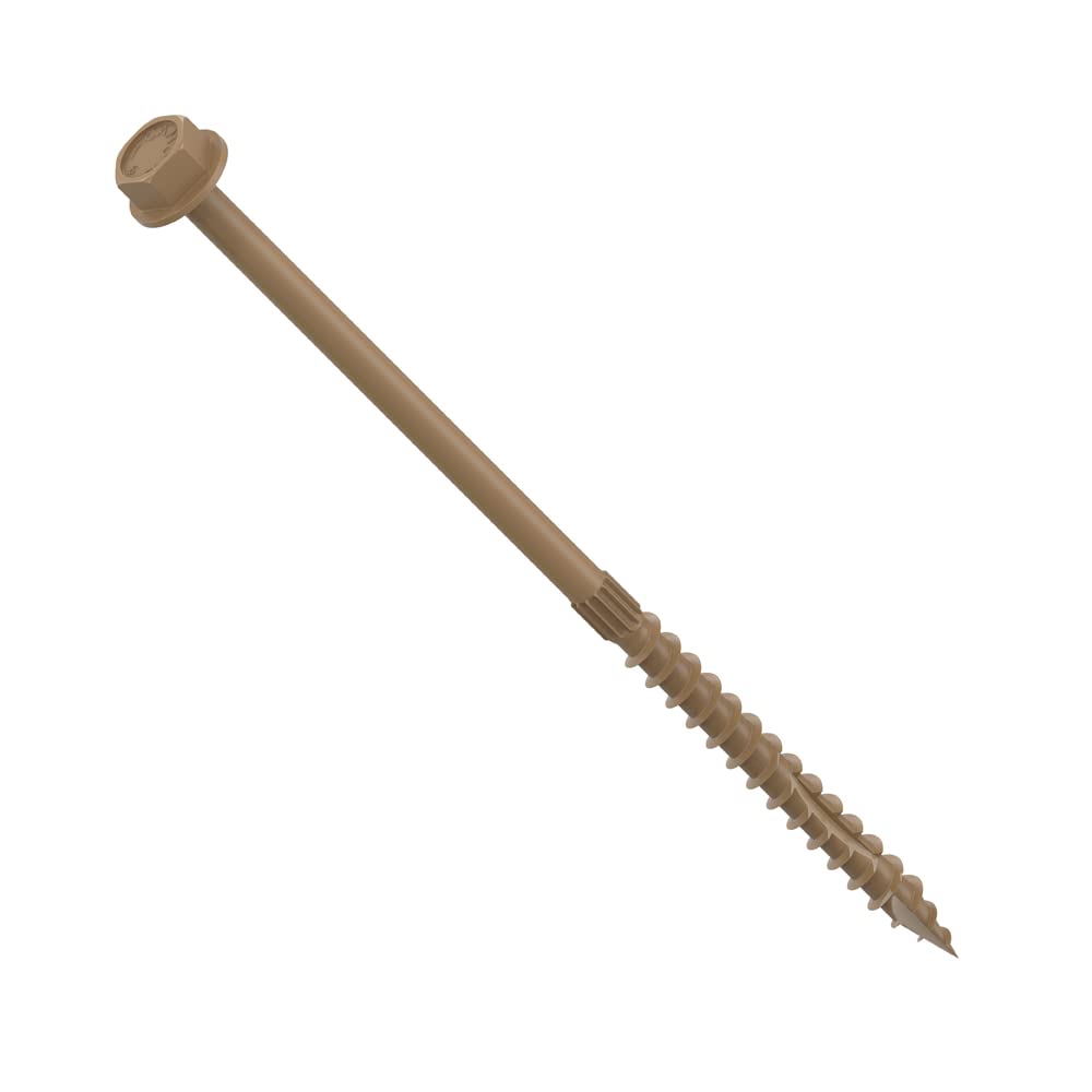 1/4 Multi-Purpose Hex Head Structural Screw - 6 x 1/4 - 10 ct (CAMO 364240)