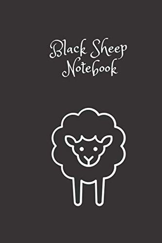Black Sheep Notebook: Notebook, Journal, Diary (110 Pages, Blank, 6 x 9)