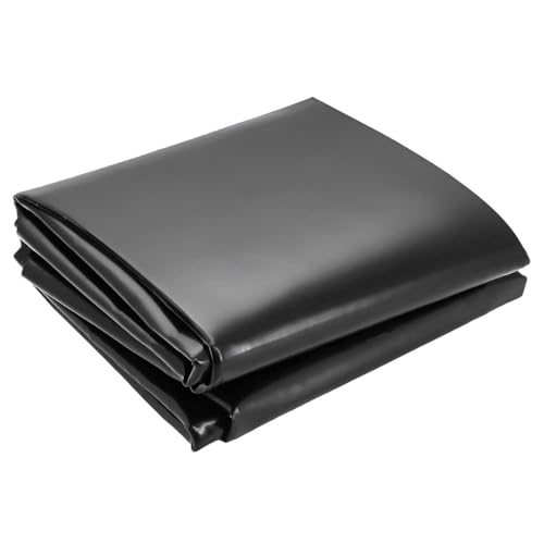 Revestimiento para estanques de 3x4m 5x5m 6x9m 7x10m, revestimiento de HDPE para estanques de peces, lámina para estanques de natación al aire libre, estanques de koi, fuentes de jardín y cascadas(3x7