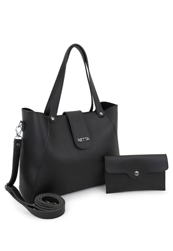 Bolsa Feminina Transversal Sacola Retta Oficial (PRETO)