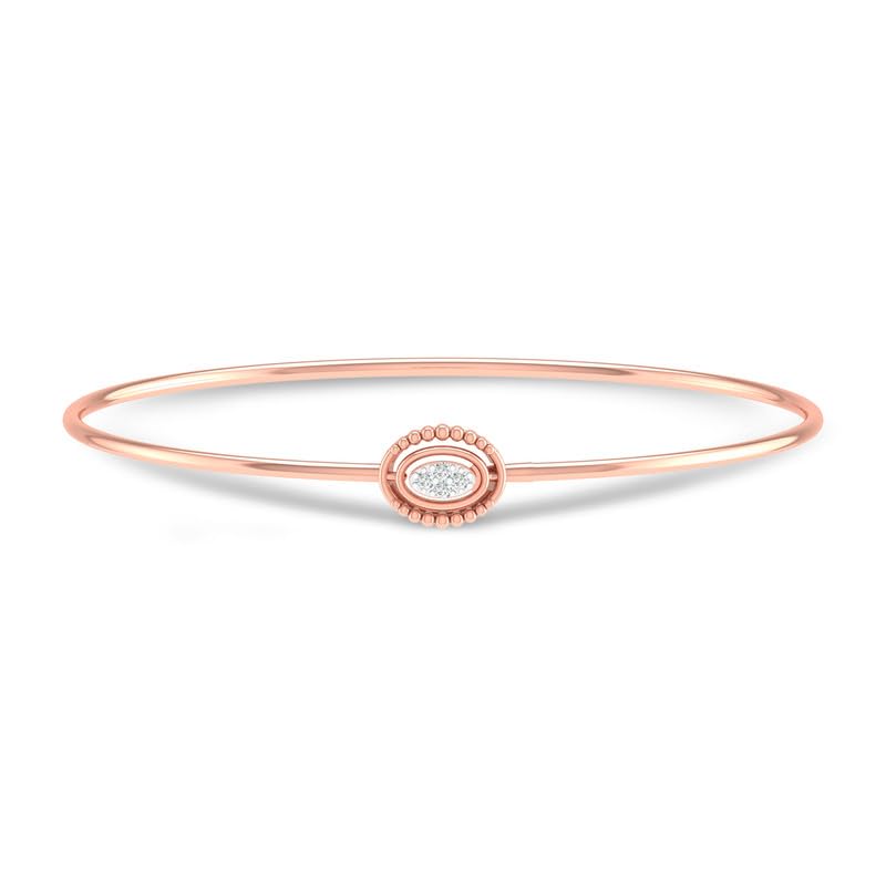 Image of KISNA 14KT|18KT BIS Hallmark Pure Gold bracelets For Women Size -2.4 anna
