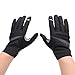 RiToEasysports 1 Pair Cycling Gloves, Full Finger Non Slip Shock Absorption Touchscreen Workout Gloves for Men Women (L