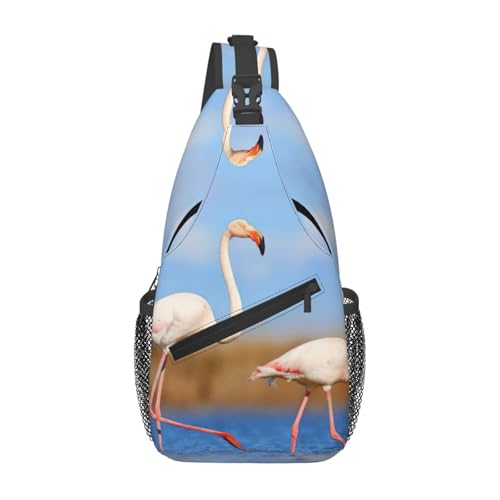 Sac à dos de voyage et randonnée flamant rose grand format mixte