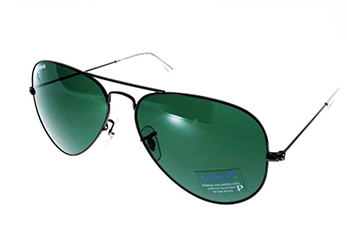 Lunettes de soleil Art & Jack 0018PD en acier avec verres minéraux verts polarisés
