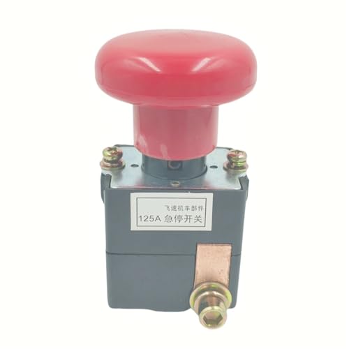 Interruptor de parada de emergencia ED250B-1 de 250A para instalar en paneles de control 3
