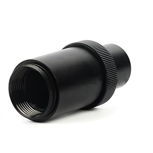 顕微鏡キット 顕微鏡カメラアダプター 23.2mm - Cマウント 顕微鏡カメラアダプター 電子接眼レンズ 顕微鏡アダプターチューブ 三眼実体顕微鏡用 顕微鏡レンズアダプター