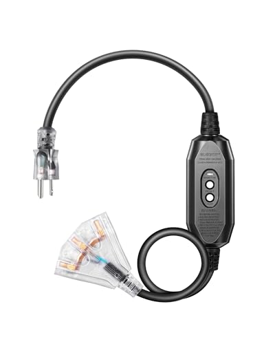 DEWENWILS 3 FT Automatic GFCI Extension Cord