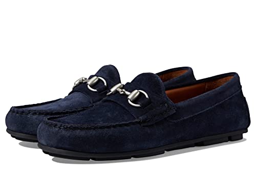 Allen Edmonds Mens Sebastian Slip on Loafer Navy Suede 10 D