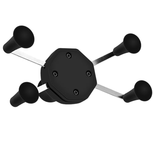 iSaddle Rubber Cap for X-Grip Mount Holder Compatible with RAM Bicycle Motorcycle Phone Holder Stand - Non-Slip Phone Mount Bracket Cap Replacement for X-Grip Rubber Cap RAP-UN-CAP-4U (4PCS Black) - Thumbnail 3