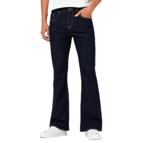 Image of THIRD QUADRANT Relaxed fit Denim Jeans for Men || Straight Leg Jean for man || Regular fit Blue Color Jeans