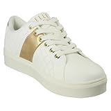 Ladies Elle Sport Lace Up Trainers F7313 - White Synthetic - UK Size 6 - EU Size 39 - US Size 8 - Image 7