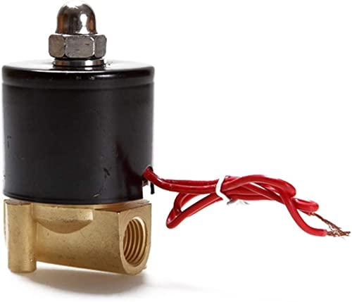 Électrovanne électrique eau Air en laiton massif 1/2 pouce AC220V durable - 5