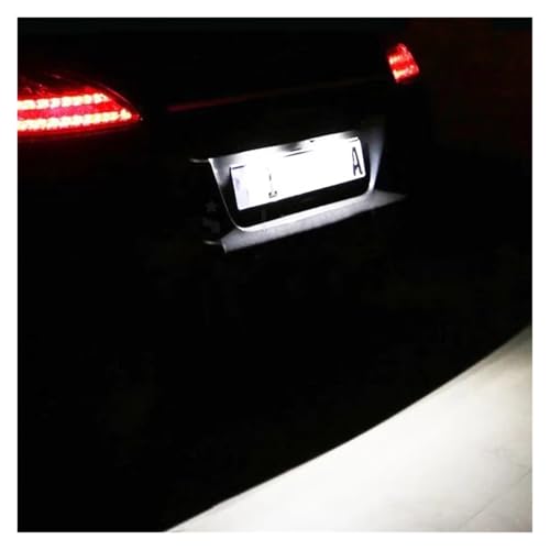 Lámpara de matrícula LED sin error Canbus para Panamera 2010-2016 8TO943021 4