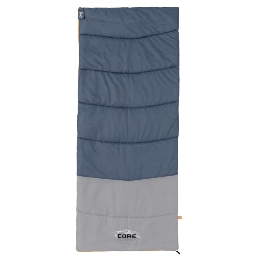 CORE 50° Adult Sleeping Bag, Lightweight & Compact