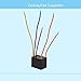 Podoy Ceiling Fan Capacitor CBB61 5 Wire for Compatible with New Tech 4.5uf+5uf+6uf 250VAC (Pack of 2)